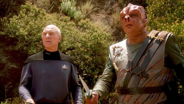 Picard and Dathon at El-Adrel